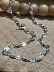 Taxco Silver Bracelet Starburst Dainty 925 Sterling Taxco Mexico Jewelry 7in 