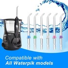 Water Flosser Tips Classic Jet 6pcs Replacement Oral Irrigator Dental Care