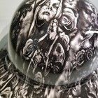 New Full Brim Hard Hat Custom Hydro Dipped Biker Tattoo Girls Premium Edition 