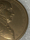 Us Mint Bronze Commemorating President John Adams Medallion 3 Inch