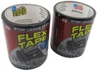 Flex Tape 4 In X 5 Ft Original Thick Flexible Rubberized Waterproof Tape 2pk New