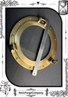 12  Antique Brass Porthole Ship Window Mirror   Nautical Unique Wall Decor