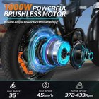 48v 1000w 20 24 26inch Snow E-bike Fat Front Brushless Hub Motor Conversion Kit