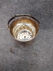 Vintage Etched Silver Plated Ice Bucket   Tongs