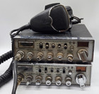 2- Vintage Cobra 29 Wx Nw St Sound Tracker Cb Radios With Mics    Untested
