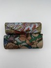 2 Vintage Floral Lipstick Holder Cases With Mirror