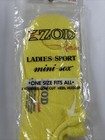 Vtg Izod Socks For Her Ladies Sport Yellow Mini-sox  Low Cut One Size Usa
