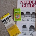 Assorted Lot  Needles Hand-sewing  Machine  Darners  Platinum  Leather  Organ
