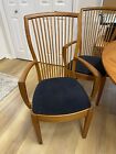 Danish Inspirations Round Teak Table And 6 Chairs