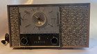 Vtg Zenith Am fm afc Radio Countertop Model F728 Bakelite Tube Radio - Works 