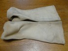 Wwii Us Navy Commercial Canvas Diving  Suit Three-finger Gloves Vtg