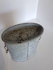 Vtg Frabill s Wade Bucket Galvanized Metal Minnow No Strap 50 s