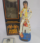 Elvis Presley Aloha Mccormick Decanter Music Box Works Original Box Corked