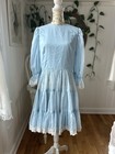 Handmade Vintage Square Dance Western Swing Dress Full 1960s Rockabilly