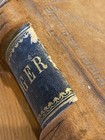 Antique Ledger Book 1870s 1880s Store Rent Loan Handwritten Chicago Illinois