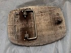 Vintage Belt Buckle Silver American Bald Eagle