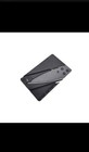 Folding Thin Cardsharp Knife Black Razor Sharp Wallet Credit Card Survival Tool