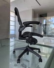 Herman Miller Aeron Classic   Size C   Adjustable Ergonomic   9 5 10   Graphite