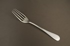 Antique Spanish Silver Fork Monogram M c  Hallmarked 18th Century