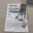 Tascam Cd-200i Professional Rack Mounted Cd-r Mp3 Cd Player Remote New No Box