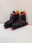 Vintage Streets Roller Derby Inline Roller Blades Size 6 - Black orange
