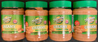4x Jars Hampton Farms Creamy Peanut Butter Spread 16oz Made In Usa Nc