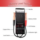 1pcs Battery Load Tester Automotive 6v 8v 12v 16v 24v Voltmeter Battery Teste   