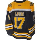 Reebok Boston Bruins Jersey Women Xl Black Yellow Excellent Milan Lucic  17