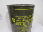50 s   60 s Vintage Civil Defense 17 1 2 Gal Drinking Water Container --- Cool 