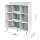 3 Tier Storage Organizer Wooden Cube Bookcase Cube Storage Organizer With Legs