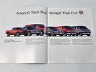 1997 Dodge Ram Pickup - Dakota - Passenger   Cargo Vans Sales Brochure Catalog