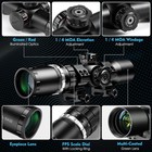 Crossbow Scope 1 5-5x32  With Locking Ring  250-450 Fps Speed Black 