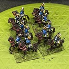 15mm Painted Awi Continental Light Dragoon Regiment  12 Riders 12 Horse 