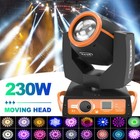 230w Led Zoom Moving Head 7r Beam Stage Lighting Gobo Dj Disco Club Effect Light