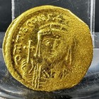 Ancient Byzantine Gold Coin Eastern Rome Ca  500 Ad Solidus Tiberius