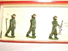 Vtg Britains British Inf In Battledress Set  1858 Boxed