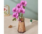 Robotime Rowood Wooden Bloom Craft Purple Moth Orchid Diy Flower 3d Wooden Model