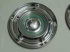 Vintage  4  1958 Olds Oldsmobile Super Dynamic Oem Green Ring Hub Caps 14  Used
