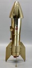 Vintage 1957 Astro Mfg  Rocket Mechanical Metal Bank     Berzac     Made In Usa