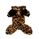 Winter Warm Plush 4-legged Dog Puppy Vest Sweater Pet Clothes Jumpsuit Hoodie