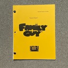 Family Guy Set 2005 06 Production Used Scripts Episode Road To Rupert Iconic  