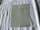 Us Army Padlocks   Keys Receipt Camargo Mexican War 1847 Major E H Wilder