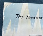 1957 Triumph Tr3 Sales Brochure Booklet Old Catalog Original