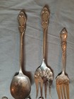 Vintage Silver Plated Mixed Flatware   Misc  Item Lot  44 