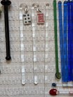 Vintage Glass Swizzle Sticks Lot