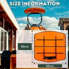 For Kubota  Kioti  Agco Tuff Top Tractor Canopy 52  X 52  -orange