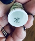 1981 Wwf Franklin Mint World Wildlife Fund Bone China Animals Thimbles Set