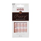 Experience Effortless Beauty  Kiss 28 White Oval Nails With Gel Glue Set
