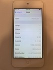 Apple Ipod Touch 6th Generation Silver  16 Gb  Works  See Photos