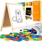 Innocheer Magnetic Letters And Numbers For Toddlers  Magnetic Board For Kids    